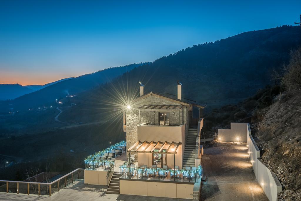 The View Village - Villas Suites & Spa Karpenísion Dış mekan fotoğraf